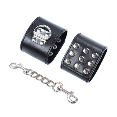 Ohmama Fetish Wrist Restraints Snap Metal - image 1