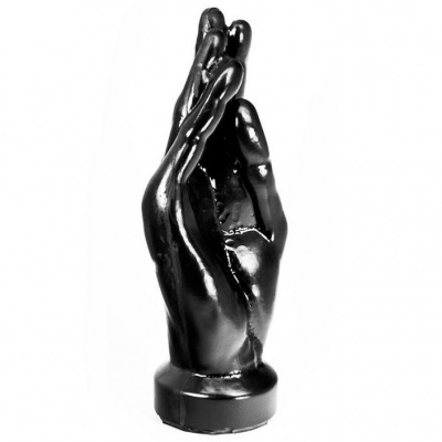 Hung System Hello Anal Plug Black 23.7CM