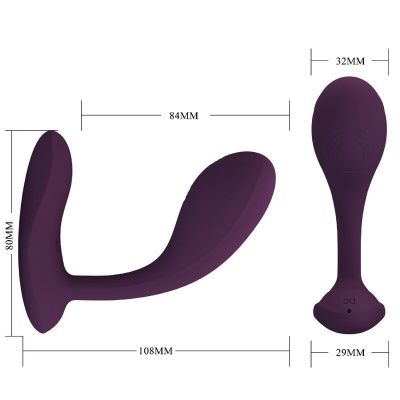 Pretty Love Baird G-Spot Vibrator 12 Functions Purple - image 4
