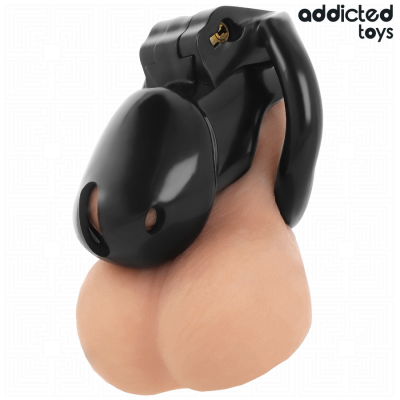 Addicted Toys Locked Mindnight Cell Penis Cage Size S - image 3