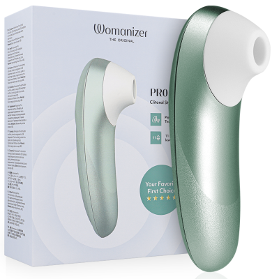 Womanizer Pro Clitoral Stimulator - Sage Green