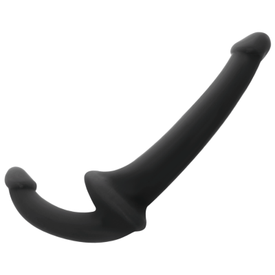 Addicted Toys Strapless Dildo Black 26cm