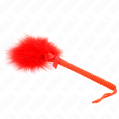Kink Nylon Rope Wand Tickle Feathers Red 25 Cm - image 3