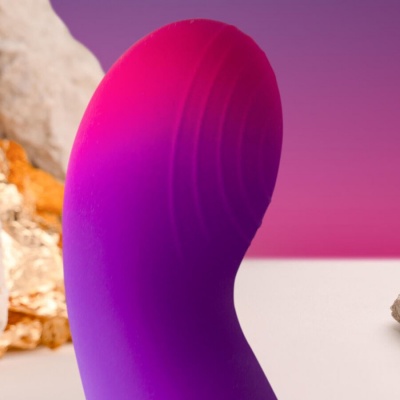 Rocks-Off Glow Girl Vibe G-Spot Purple - image 4