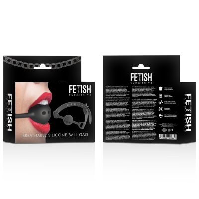 Fetish Submissive Silicone Ball Gag - image 7