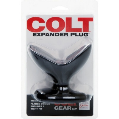 Calexotics Colt Expander Plug Medium Black - image 2