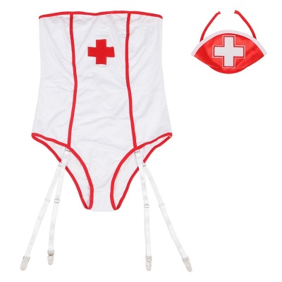 Subblime Sexy Nurse Costume Teddy S/M - image 6