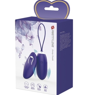 Pretty Love Jenny Violet Vibrating Egg Remote Control - image 8