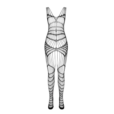 Passion Bodystocking BS 102 White One Size - image 4