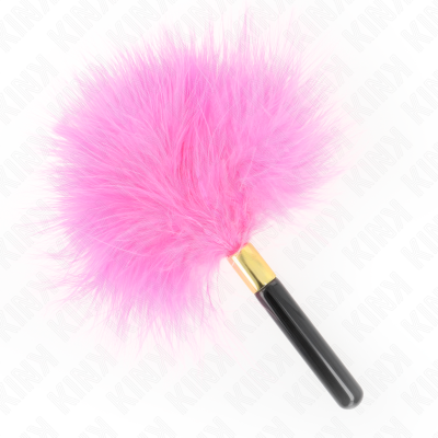 Kink Fuchsia Gold Metal Tickle Feathers 18 Cm - image 2