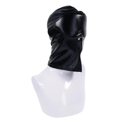 Foto van Sportsheets - Edge Black Out Hood - Zwart