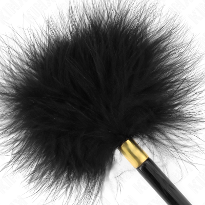 Kink Black Gold Metal Tickle Feathers 18 Cm - image 4
