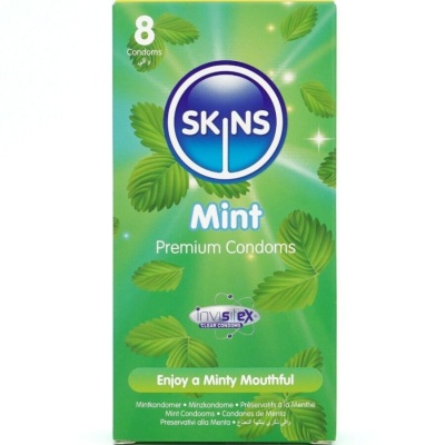 Skins Mint Premium Condoms 8 Units - image 1
