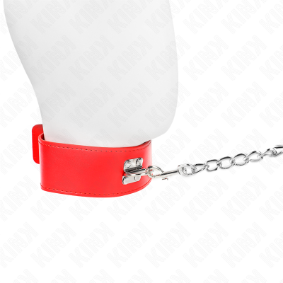 Necklace With Belt 65 CM With Wide Red Strap Adjustable 33.5-41 CM X 5 - image 5