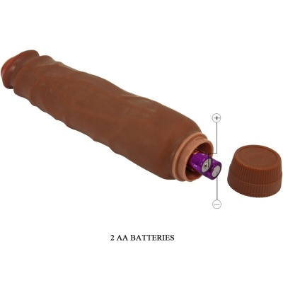 Baile Jack Realistic Vibrator 26 CM Mulatto - image 5