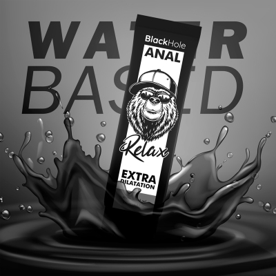 Black Hole Water-Based Dilation Gel 250ml - image 4