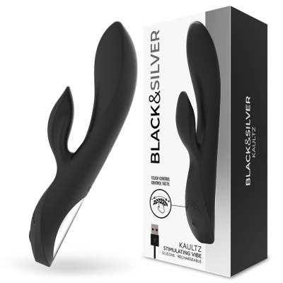 Black&Silver Kaultz Touch Control Vibrator - image 3