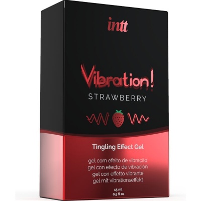 INTT Vibration Strawberry Intimate Stimulant Gel 15ml - image 3