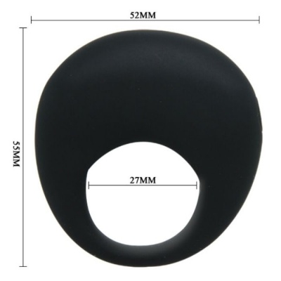 Pretty Love Trap Vibrator Ring Black - image 5