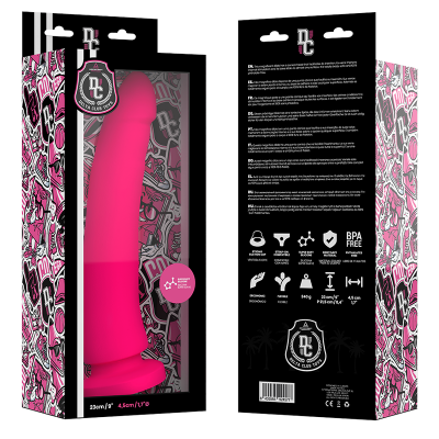 Deltaclub Pink Medical Silicone Dildo 23 CM - image 6