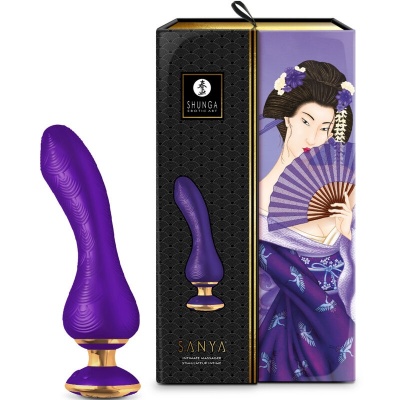 Shunga Sanya Violet Intimate Massager - image 4