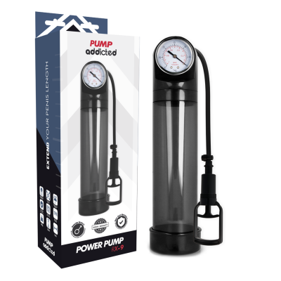 Pump Addicted RX9 Black Penis Pump Pump Addicted RX9 Black Penis Pump