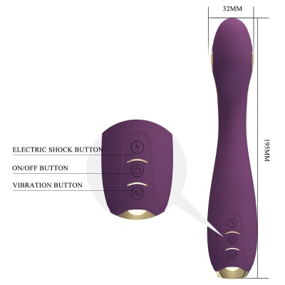 Pretty Love Hector Electroshock Vibrator Purple - image 5