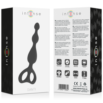 Intense Black Anal Danti 3.3 X 17.5 CM - image 6
