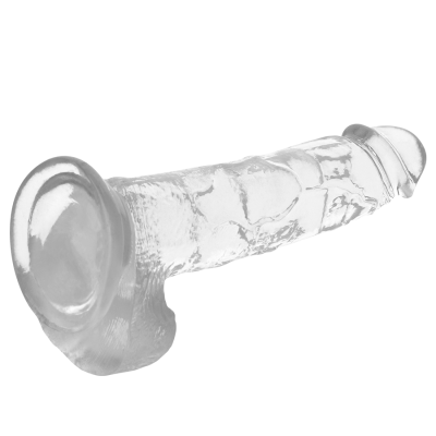 X Ray Clear Dildo With Balls 22 CM - image 3