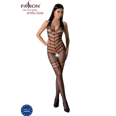 Passion BS100 Bodystocking Black One Size - image 3