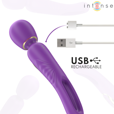 Intense Christy Vibrating Wand With Flipping Tongue - image 7