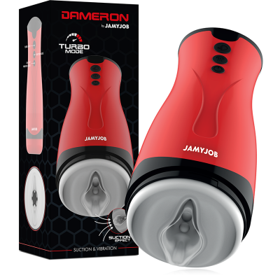 Jamyjob Dameron Suction Vibration Masturbator - image 1