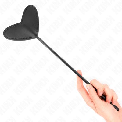 Kink Black Heart-Shaped Paddle 33x10cm - image 1