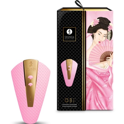 Shunga OBI Pink Intimate Massager - image 4
