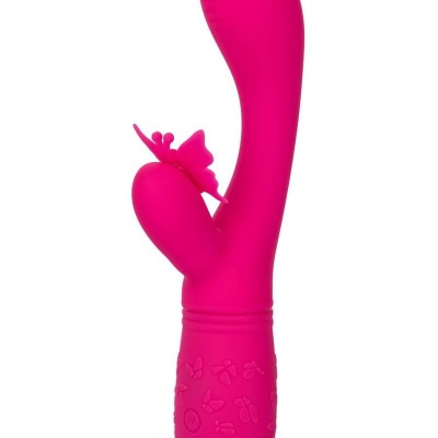 CalExotics Butterfly Kiss Flutter Vibrator Pink - image 6