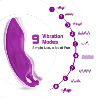 Armony Honeybee Wearable G-Spot Vibrator Purple - image 9