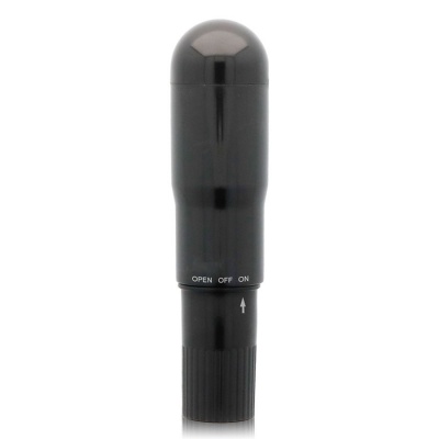 Glossy Pocket Vibrator Black - image 2