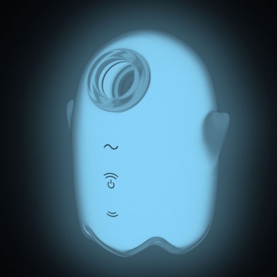 Satisfyer Glowing Ghost Air Pulse and Vibrator White - image 5
