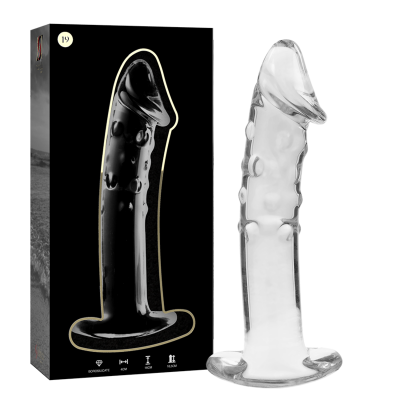 Nebula Series Model 19 Clear Glass Dildo 18.5cm - image 2