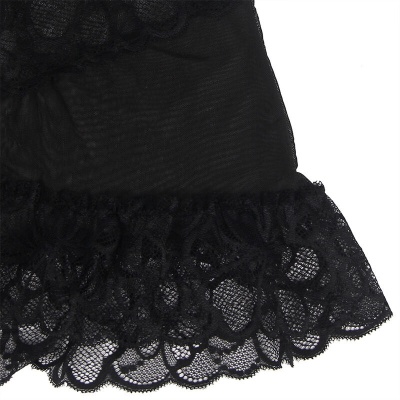 Subblime Babydoll Adjustable Straps Lace Black S/M - image 11