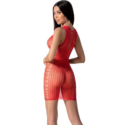 Passion BS097 Bodystocking Red One Size - image 2