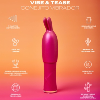 Durex Vibe & Tease Bunny Vibrator - image 2