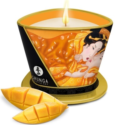 Shunga Mango Massage Candle 170ML - image 1