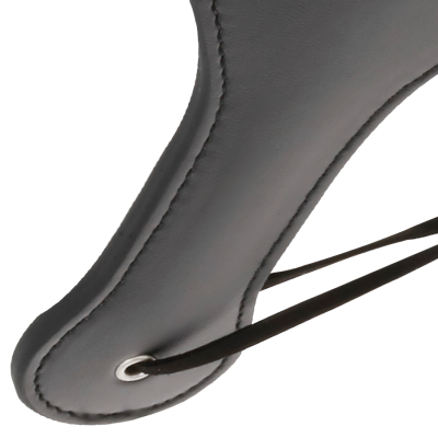 Rounded Black Fetish Paddle - image 2