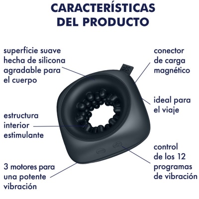 Satisfyer Ring Stroker Masturbator Vibrator - image 5