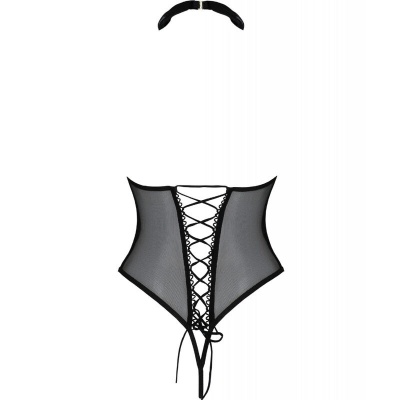Trisha Open Body Black L/XL - image 4