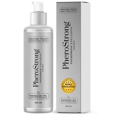 PheroStrong Massage Oil Exclusive Men 100 ML PheroStrong Massage Oil Exclusive Men 100 ML