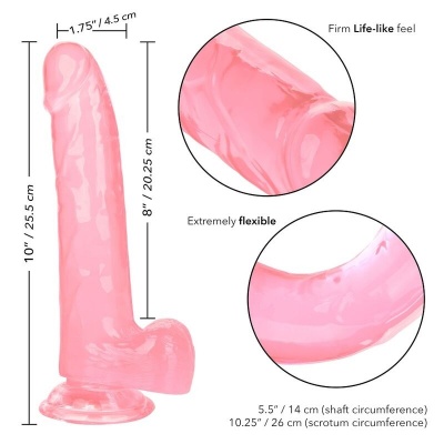 Calexotics Size Queen Dildo Pink 20.3cm - image 3