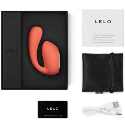 Lelo Ida Wave Coral Couples Massager - image 3