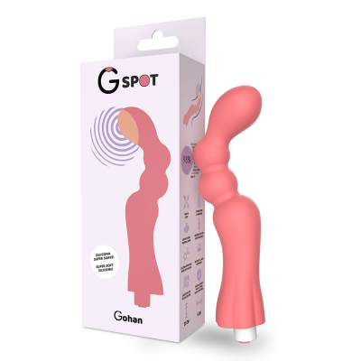 G-Spot Gohan Vibrator Light Red - image 1